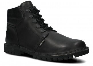 HIKING BOOT NAGABA 112 LUCZ BLACK MAGNUM LEATHER + FELT - 45