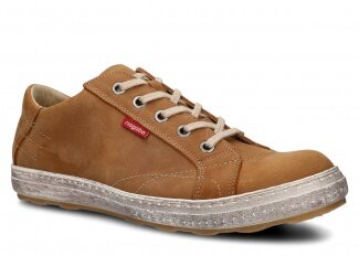 Men's shoe NAGABA 410 brown crazy leather