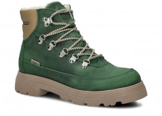 Trekking ankle boot NAGABA 285 green crazy leather