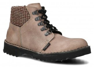 HIKING BOOT NAGABA 112 BEIGE CLOUD LEATHER + FELT - SIZE 37