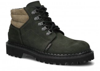 HIKING BOOT NAGABA 112 KHAKI CRAZY + FELT - SIZE 38