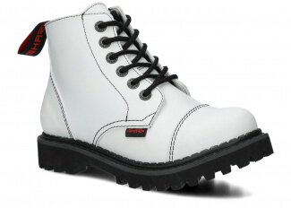 MEN BOOTS MODEL 06H WHITE VEGAN - SIZE 40