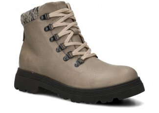 TREKKING ANKLE BOOT NAGABA 286 LIGHT GREY RUSTIC LEATHER - 38