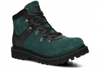 Ankle boot NAGABA 621 emerald velours leather