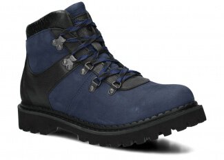 Ankle boot NAGABA 621 navy blue samuel leather