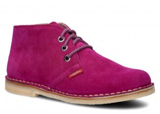 Ankle boot NAGABA 082 purple velours leather