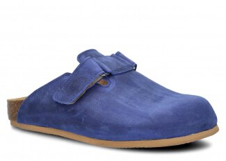 Profiled Slides NAGABA 018 blue crazy leather s.  38-46