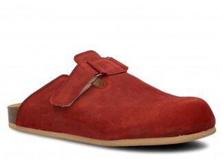 Profiled Slides NAGABA 018 red crazy leather s.  38-46