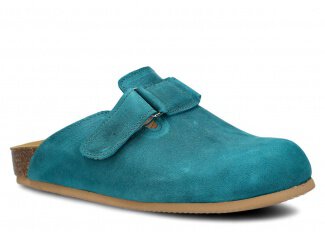 WOMEN'S FLIP-FLOPS MODEL 018 TURQUOISE CRAZY - SIZE 36