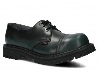 Combat booty NAGABA 3H green-black kabir leather