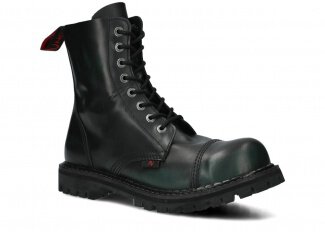 Combat booty NAGABA 10H green-black kabir leather