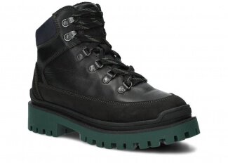 YOUTH BOOT NAGABA 287 BLACK  BLUE + FELT - 37