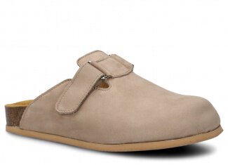 Profiled Slides NAGABA 018 beige samuel leather s.  38-46