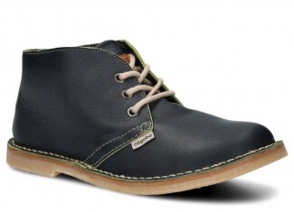 Ankle boot NAGABA 082 navy blue sandwich leather