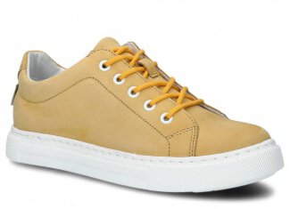 Shoe NAGABA 607 yellow campari leather