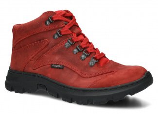 MEN ANKLE BOOTS MODEL 404 RED CRAZY - SIZE 42