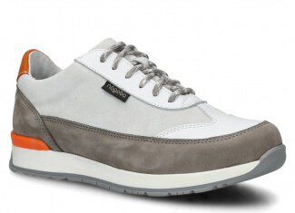 SHOE NAGABA 606 GREY SAMUEL LEATHER - 37