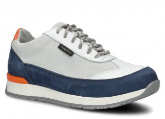 SHOE NAGABA 606 NAVY BLUE SAMUEL LEATHER - 37