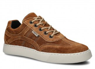 Men's shoe NAGABA 427 ginger velours wax leather
