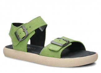 Youth shoes sandal NAGABA 026 pistachio parma leather