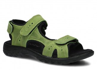 Women's sandal NAGABA 264 pistachio crazy leather