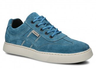 Men's shoe NAGABA 427 jeans velours leather