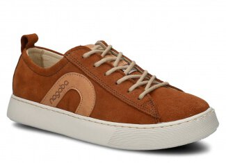 Shoe NAGABA 611 brown velours leather