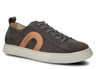 Shoe NAGABA 611 graphite velours leather