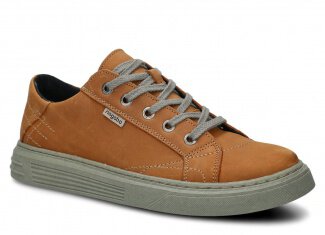 Men's shoe NAGABA 412 brown crazy leather