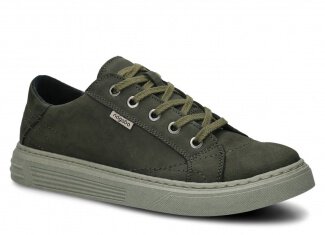 Men's shoe NAGABA 412 khaki crazy leather