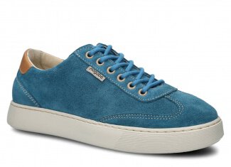 Shoe NAGABA 612 jeans velours leather
