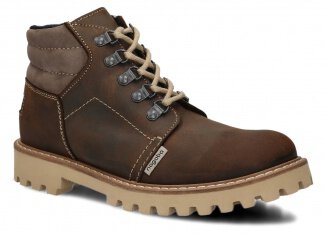 Hiking boot - NAGABA 1121  olive crazy leather