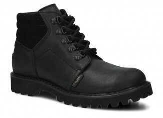 Hiking boot - NAGABA 1121 black crazy leather