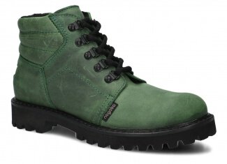 Hiking boot - NAGABA 1121 green crazy leather