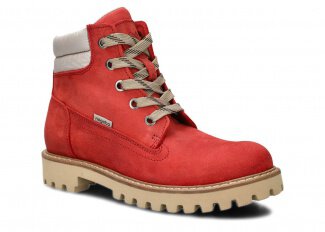 Hiking boot NAGABA 622 red crazy leather