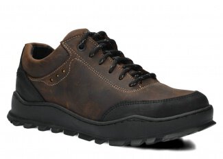 Trekking shoe NAGABA 0521 olive crazy leather
