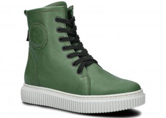 Ankle boot NAGABA 3931 green cloud leather
