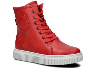 Ankle boot NAGABA 3931 red cloud leather