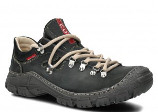 Men's trekking shoe NAGABA 055 anthracite crazy leather