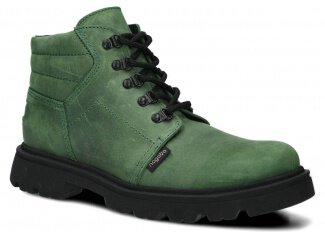 Hiking boot NAGABA 1122 green crazy leather