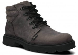 Hiking boot NAGABA 1122 graphite crazy leather