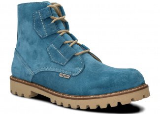 Men's ankle boot NAGABA 488/1 jeans velours leather