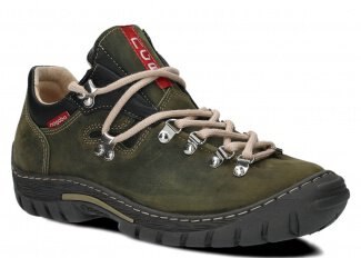 Trekking shoe NAGABA 055 rotten green crazy leather