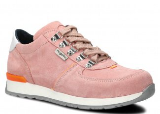 Shoe NAGABA 313 coral velours leather