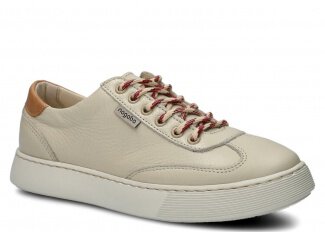 Shoe NAGABA 612 beige rustic leather