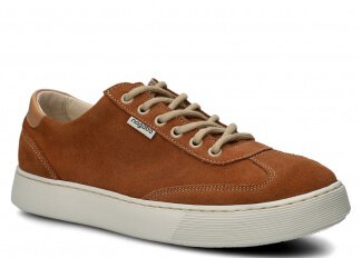 Shoe NAGABA 612 brown velours leather