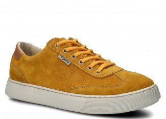 Shoe NAGABA 612 yellow velours leather