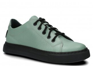 Shoe NAGABA 607 mint rustic leather