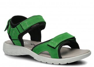 Women's sandal NAGABA 266 grassy velours leather