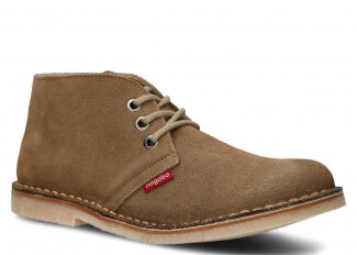 YOUTH BOOT MODEL 0821 BEIGE VELOURS - SIZE 38